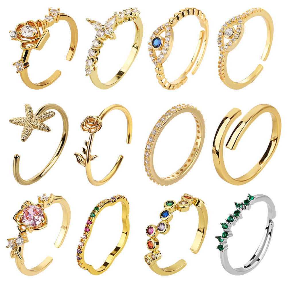 Fashion New Simple Ring Women